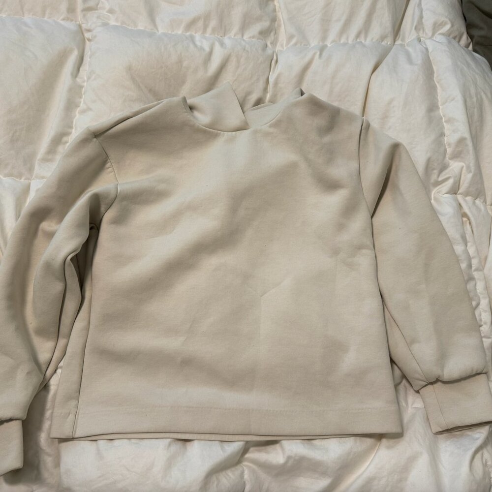 Uniqlo Slit Long Sleeve Pullover Hoodie